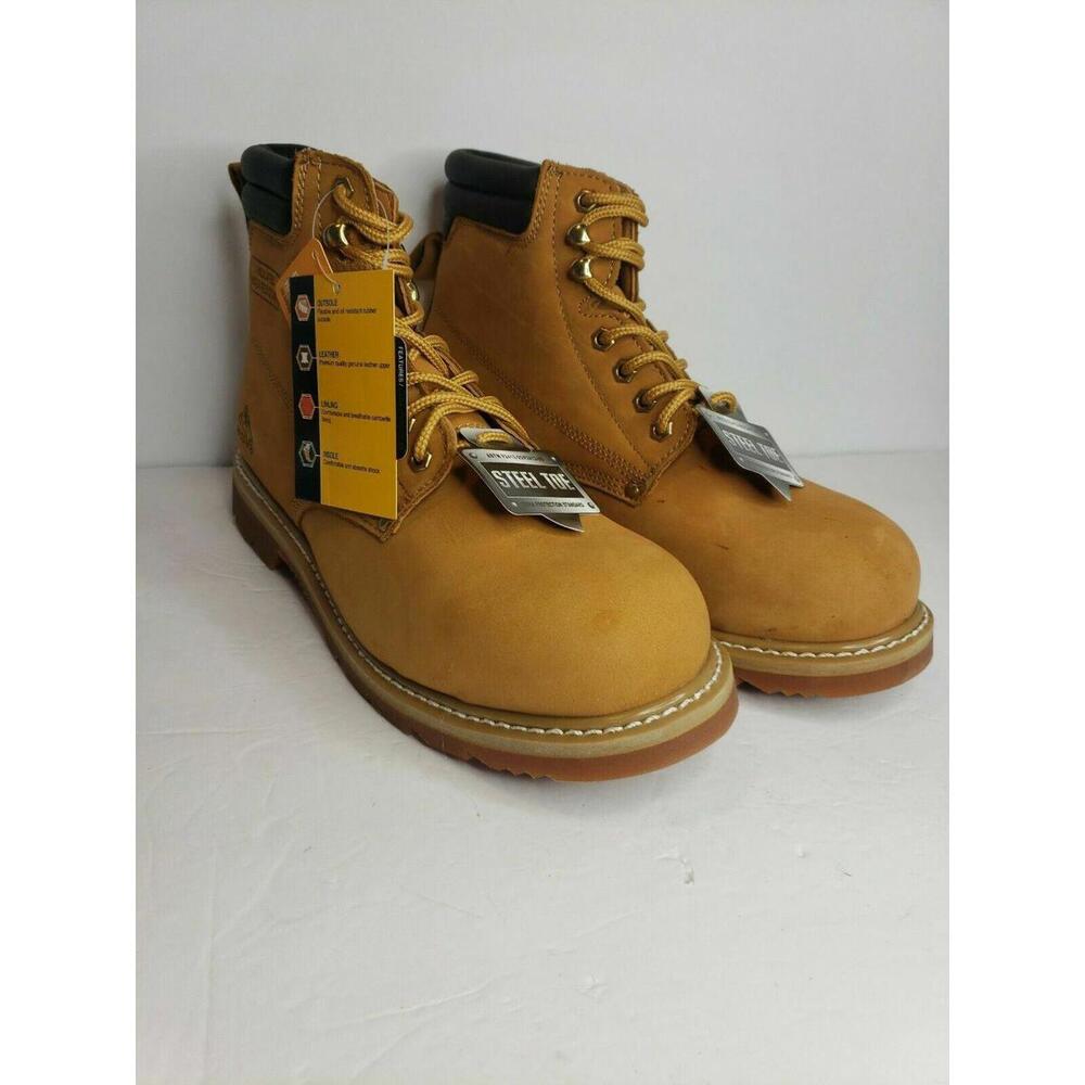 Arctiv8 Wheat Color Mens Genuine Boots Size 11-Engine-01
